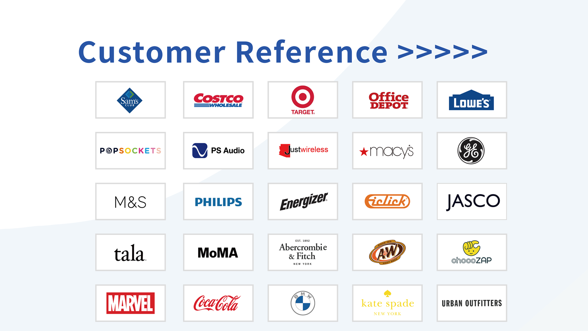 Collaborative Brands Section, showcasing all brands that have partnered with Kunhong