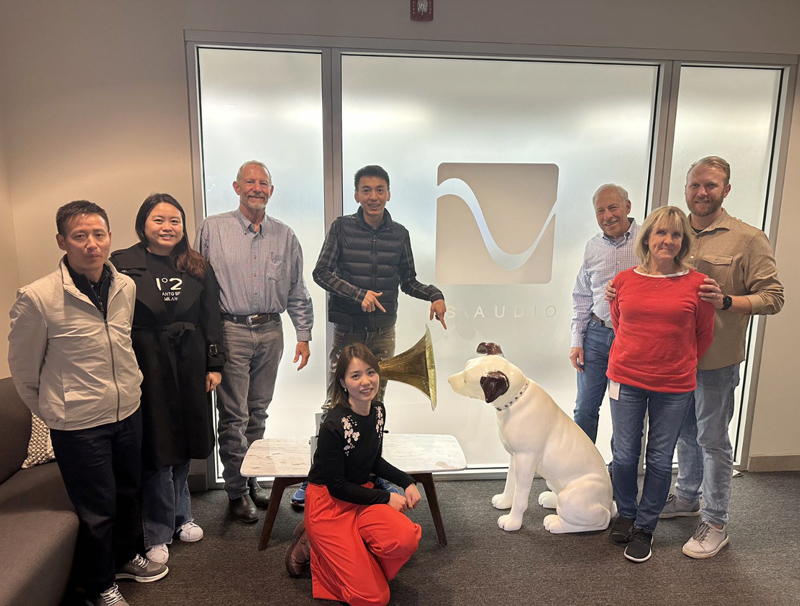 KH Team US tour visiting PopSockets, PS Audio etc.