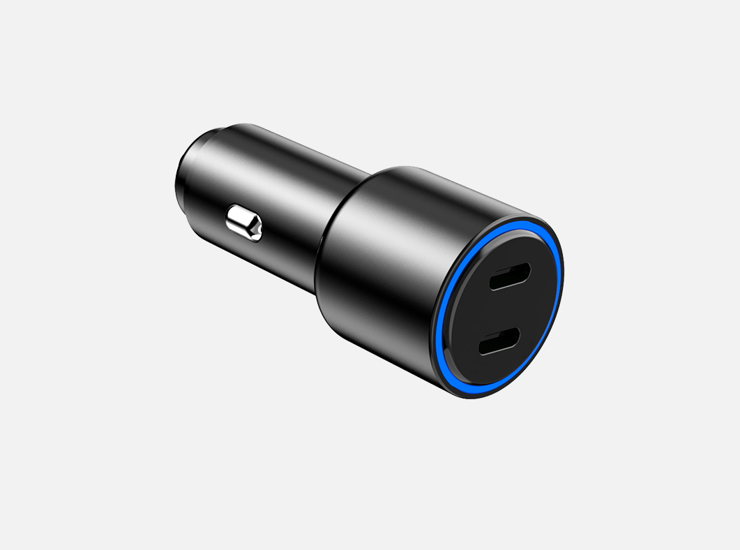 40W Dual Type-C Car Charger